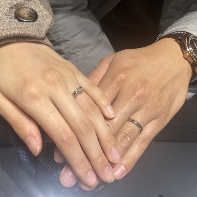 【エクセルコダイヤモンド(EXELCO DIAMOND)の口コミ】 デザイン、ダイヤモンドの品質がとても気に入り、この指輪を選びました。…