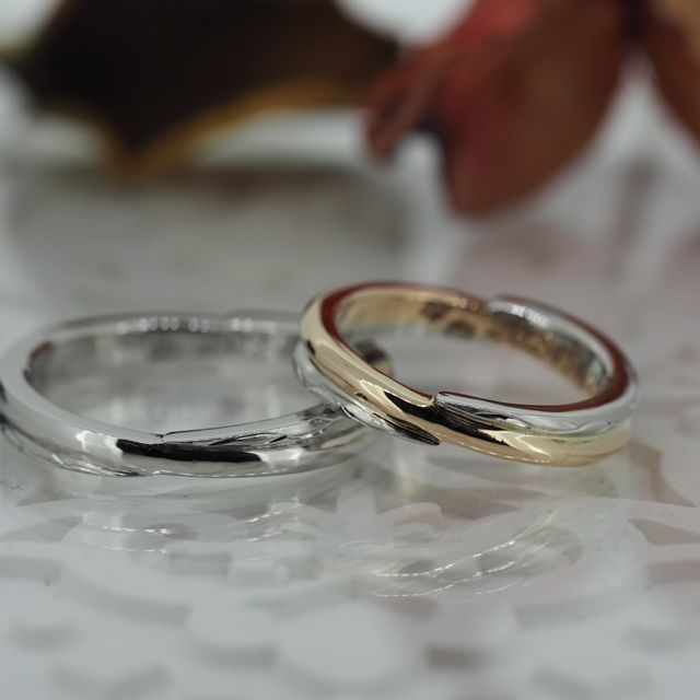 【Antille(アンティール)の口コミ】 自分達で選んだ刻印を無料で入れてもらえます。
デザインも好きなものを組…