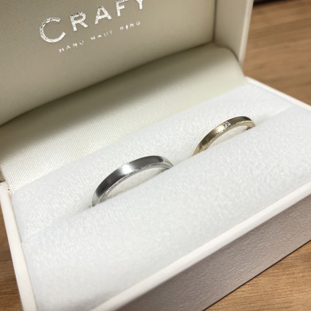 【CRAFY(クラフィ)の口コミ】 デザインの豊富さにびっくりしました。色々な加工を組み合わせてオリジナ…