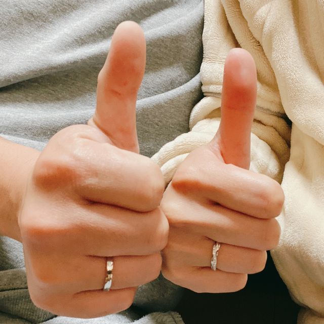 【銀座ダイヤモンドシライシの口コミ】 シンプルでかわいい。たくさん種類があって求めていたような形のものをた…