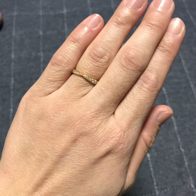 【ティファニー(Tiffany & Co.)の口コミ】 結婚式をハワイにて挙げた為、記念にアメリカのブランドの指輪を購入した…