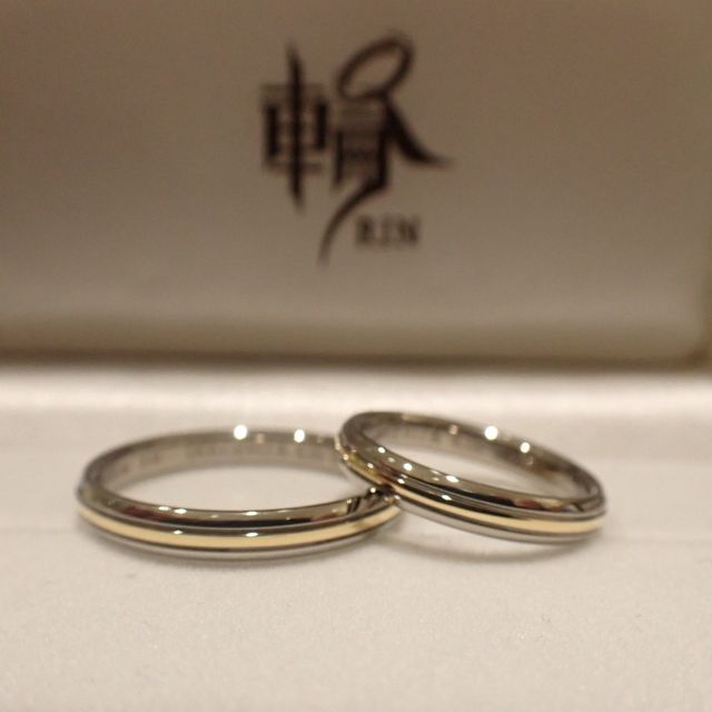 【輪-RIN-の口コミ】 シンプルで何年もつけ続けられる指輪だと思います。2人で満足できる指輪が…