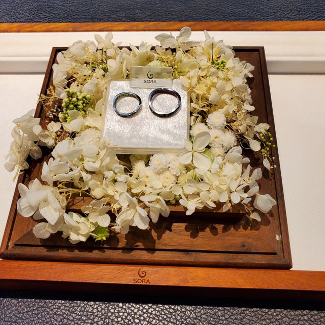 【SORA(ソラ)の口コミ】 SORAのモンスーンという指輪はラインがふたつあるデザインでそのラインの…