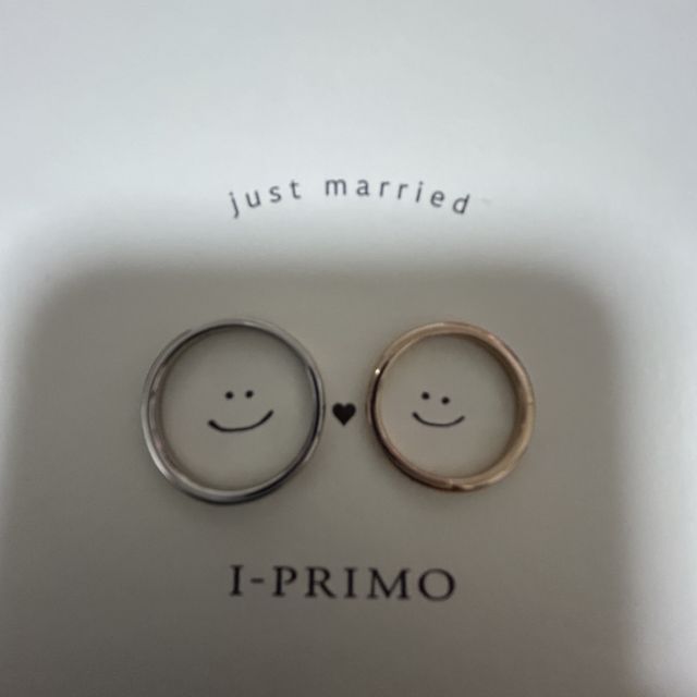 【アイプリモ(I-PRIMO)の口コミ】 シンプルな一石タイプが自分に合っていると思います。指輪もすぐ手に馴染…