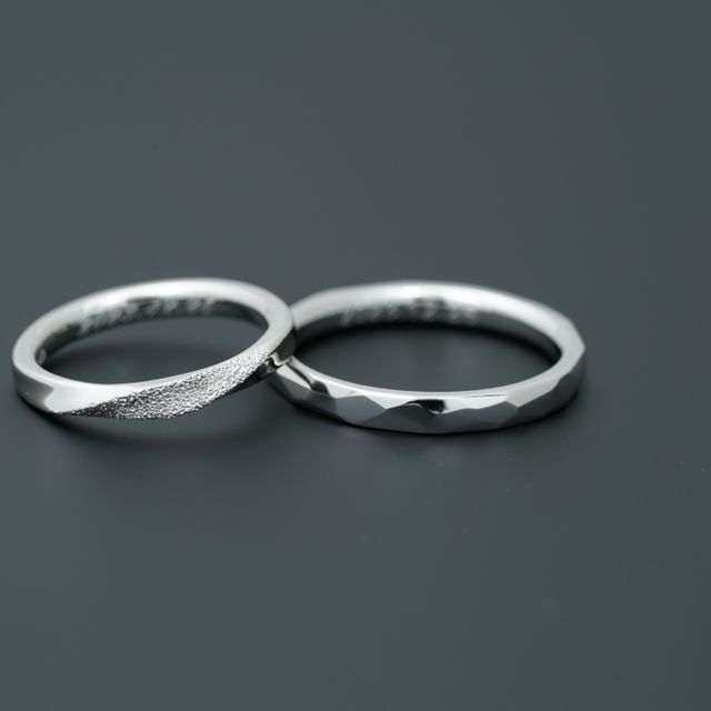 【THREE TREES(スリーツリーズ)の口コミ】 父の紹介で来店しました！手作りなので自分達のオリジナルのデザインで作…