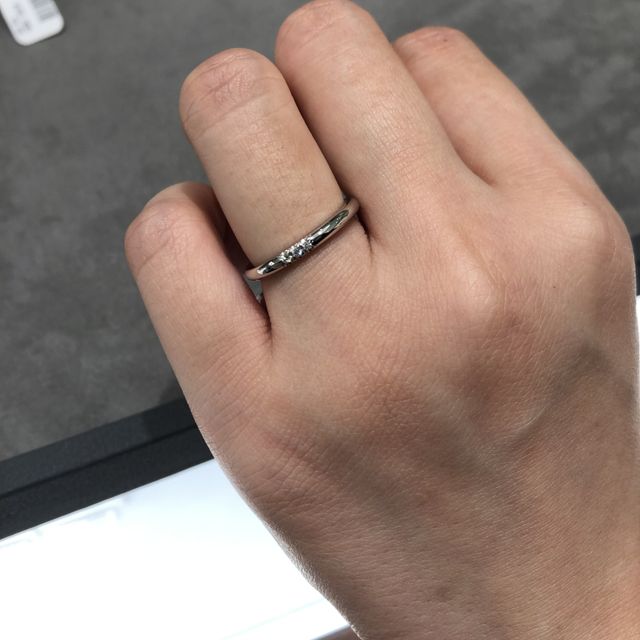 【ティファニー(Tiffany & Co.)の口コミ】 結婚して結婚指輪、婚約指輪といえばティファニーのイメージで試着しまし…