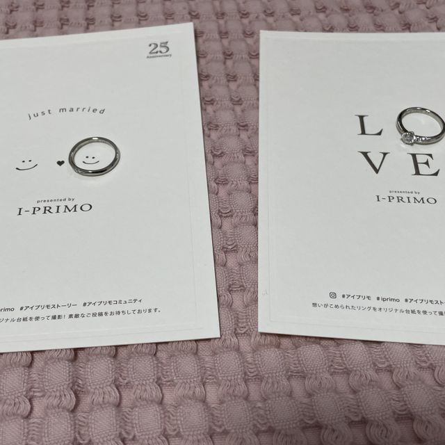 【アイプリモ(I-PRIMO)の口コミ】 指輪、ダイヤのクオリティが高く、何年経っても使い続けられるデザインで…