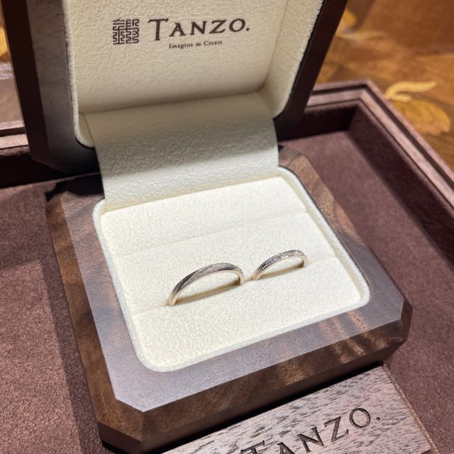 【TANZO.(鍛造指輪)の口コミ】 鍛造製法なので、曲がったりするなど心配なく着用できる。且つセミオーダ…