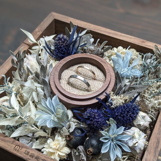 【鎌倉彫金工房の口コミ】 ピンクゴールドで肌に馴染み、愛用の腕時計もピンクゴールドで組み合わせ…