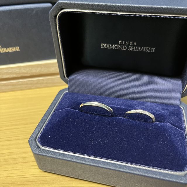【銀座ダイヤモンドシライシの口コミ】 自分から見ても、相手から見てもダイヤが見えるように設計されているとこ…