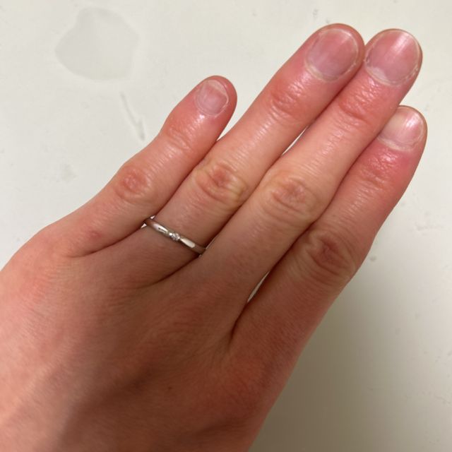 【TOWA(永遠)の口コミ】 価格はダイヤモンドをグレードアップしませんでしたが、満足です。付け心…