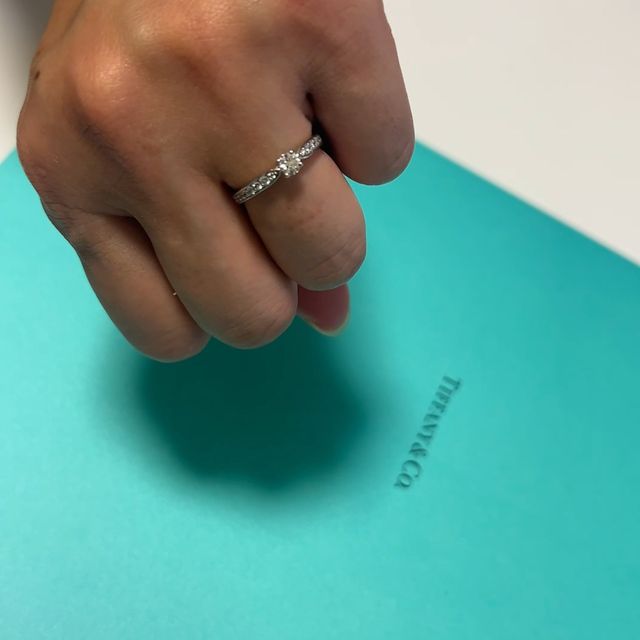 【ティファニー(Tiffany & Co.)の口コミ】 パートナーは普段はシンプルなファッションが多いので、手元を華やかにし…