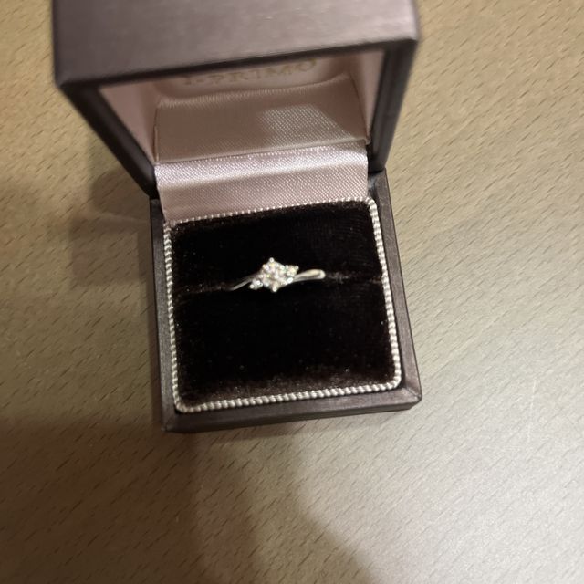 【アイプリモ(I-PRIMO)の口コミ】 自分でダイヤを選んだ上でデザインを決められる点が良かった。またダイヤ…