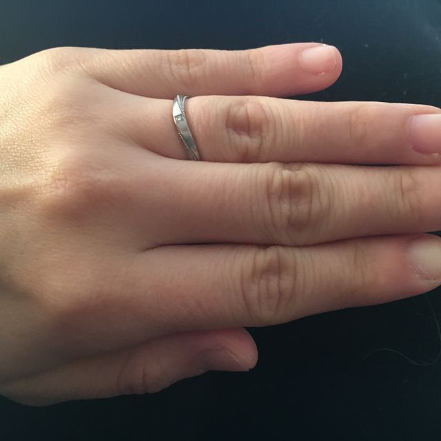 【JEWELRY  KAMATA(ジュエリーかまた)の口コミ】 世界に一つだけのデザインの指輪が作れるというのが決め手でした。
2人の…
