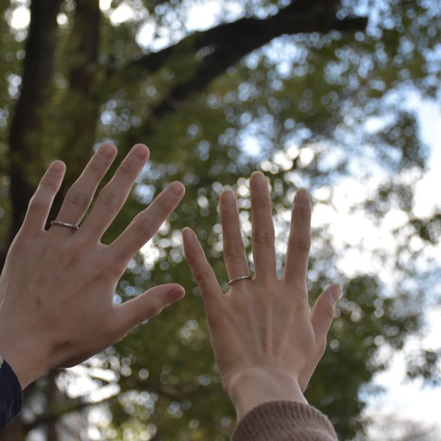 【CRAFY(クラフィ)の口コミ】 ピカピカと光る指輪ではなく、ツヤがあまりないシンプルなモノが良くて、…