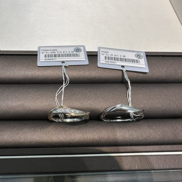 【アイプリモ(I-PRIMO)の口コミ】 ウェーブ部分はピンクゴールド、ゴールド、プラチナ（シルバー）から選択…