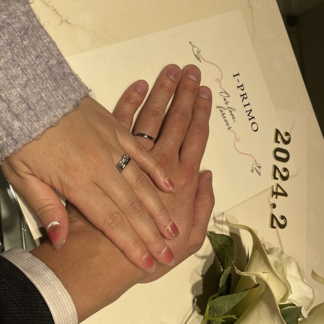 【アイプリモ(I-PRIMO)の口コミ】 普段使いがしやすい結婚指輪が欲しい！ということでアイプリモさんへ訪問…