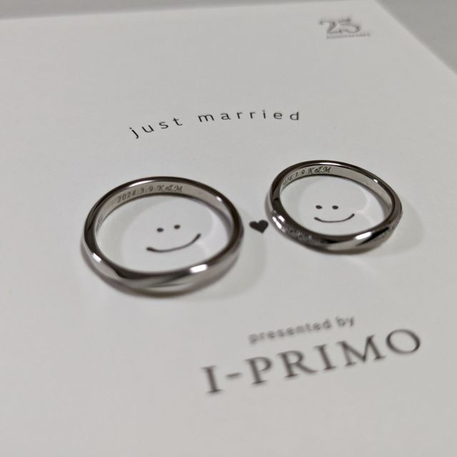 【アイプリモ(I-PRIMO)の口コミ】 ウェーブデザインがシンプルだけど、特別感があった。個人的にはマッド加…