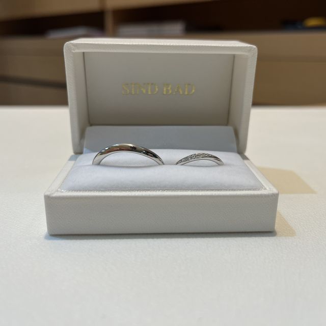 【SIND BAD(シンドバット)の口コミ】 デザインは既製品のあるものから、それぞれ好きなものをチョイスしました…