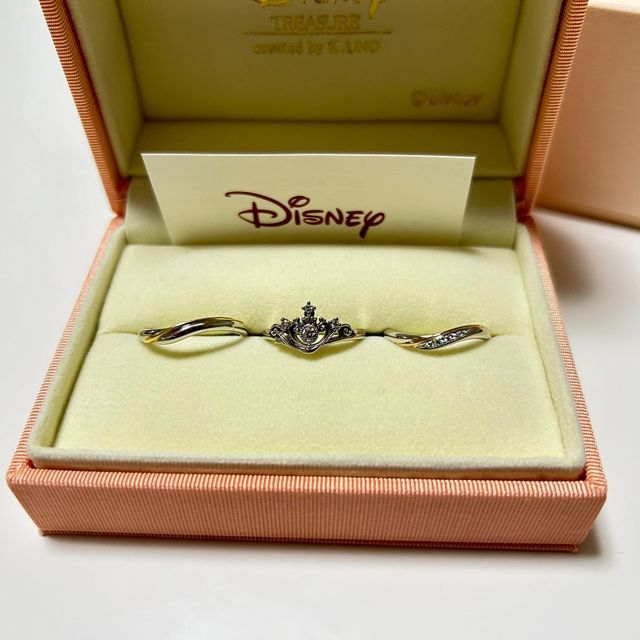 【ケイウノ ブライダル(K.UNO BRIDAL)の口コミ】 普段遣い出来るようにらシンプルなデザインを望みながらも、エレガントな…