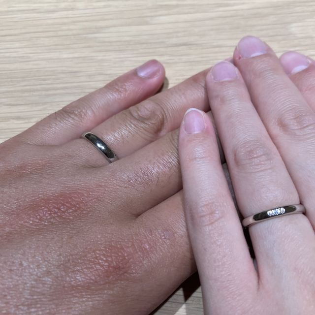 【NIESSING(ニーシング)の口コミ】 シンプルでつけ心地が、すごくいいです。たくさんの指輪を試着しましたが…