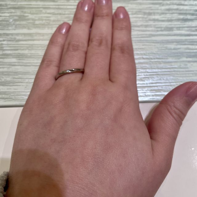 【TRECENTI(トレセンテ)の口コミ】 シンプルだけど少し装飾のあるものを探していたところ、ぴったりなデザイ…