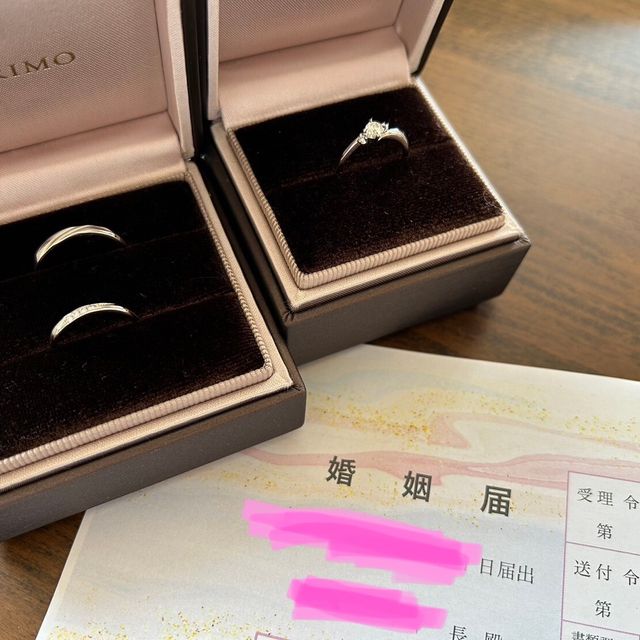 【アイプリモ(I-PRIMO)の口コミ】 着け心地が良く一生使いに良いと思い決めました。婚約指輪も特別なお出か…