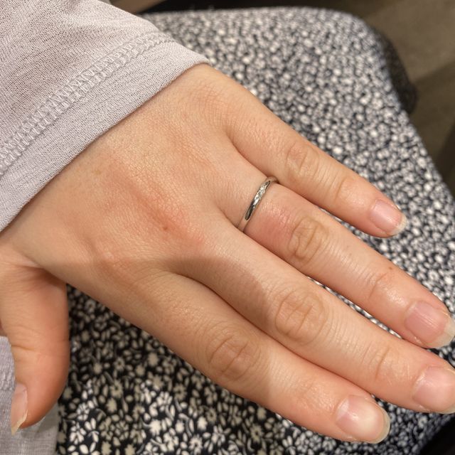 【アイプリモ(I-PRIMO)の口コミ】 シンプルで着け心地が良いです！
指が太くても似合うものが見つかり良かっ…