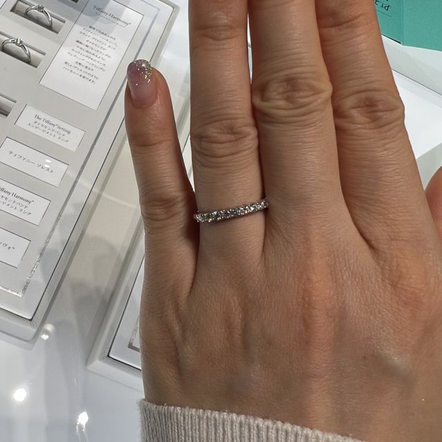 【ティファニー(Tiffany & Co.)の口コミ】 エレガントかつ繊細なデザインでありながら、華やかさも合わせもった絶妙…