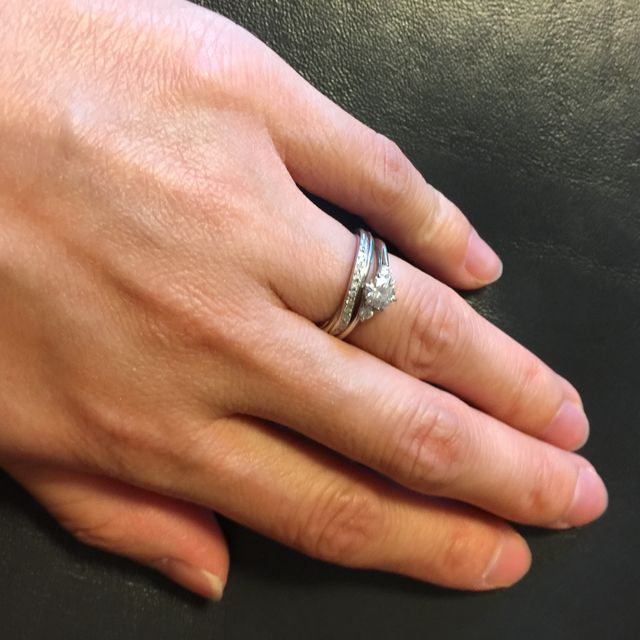 【銀座ダイヤモンドシライシの口コミ】 一生つけるものなので、歳をとってからも違和感のないデザイン、また、折…