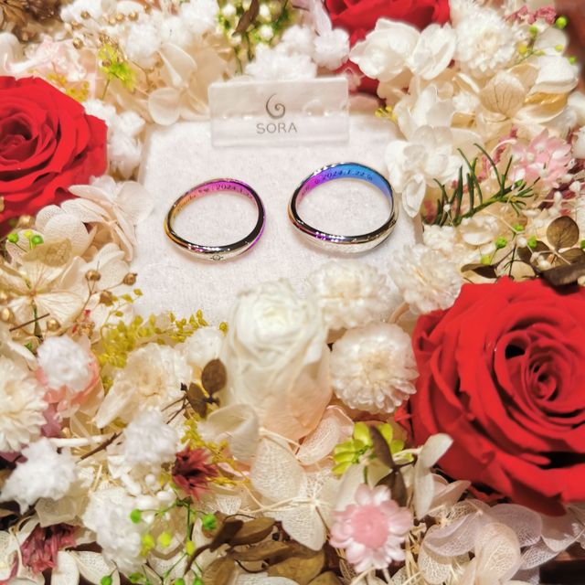 【SORA(ソラ)の口コミ】 ・人とは被らないデザインが欲しくてここにしました。　　　　　　　　　…