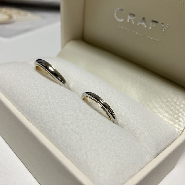 【CRAFY(クラフィ)の口コミ】 自分たちが考えてきたデザインを細かく聞いてくださって、希望通りの結婚…