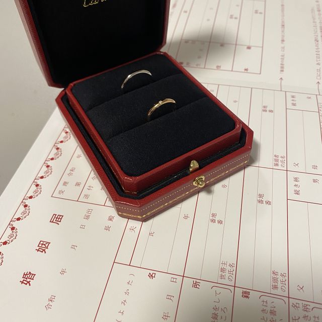 【カルティエ(Cartier)の口コミ】 着け心地がとてもよく、肌馴染みもいいので即決でした。担当の方から、飽…