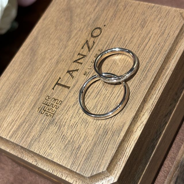 【TANZO.(鍛造指輪)の口コミ】 セミオーダーのため、さまざまなデザイン中から自分の気に入ったデザイン…