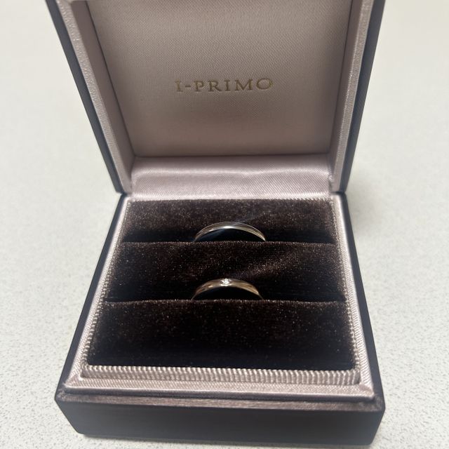 【アイプリモ(I-PRIMO)の口コミ】 シンプルなデザインでブラウンゴールドという色合いがとても気に入って購…