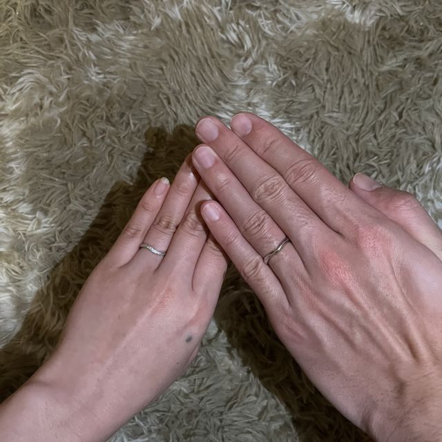 【アイプリモ(I-PRIMO)の口コミ】 たくさんの指輪から選ぶことができるので、お互いに気に入ったものを選択…