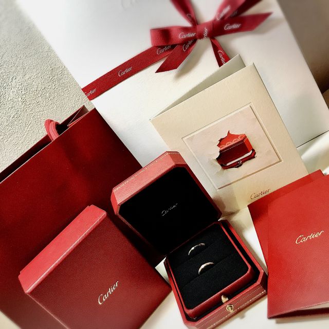 【カルティエ(Cartier)の口コミ】 他の指輪に比べ、格段に着け心地が良かったです。
指輪をつけ慣れていない…