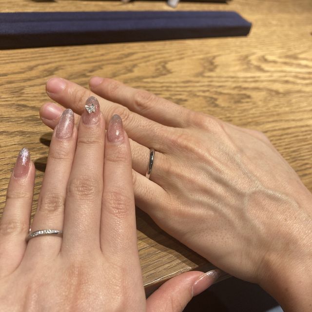 【PORTADA(ポルターダ)の口コミ】 ルーカスという名前も気に入りましたし、なによりも斜めにメレダイヤが入…