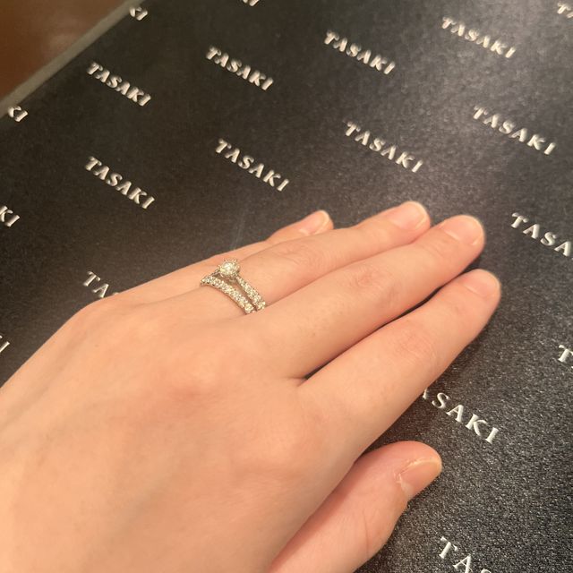 【TASAKI(タサキ)の口コミ】 最高グレードのダイヤしか取り扱っていないため、ダイヤの輝きが美しく、…