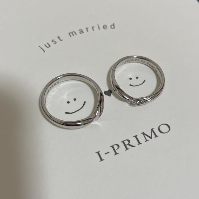 【アイプリモ(I-PRIMO)の口コミ】 ギラギラしすぎずシンプルだけど、可愛くて長年つけていけそうなデザイン…