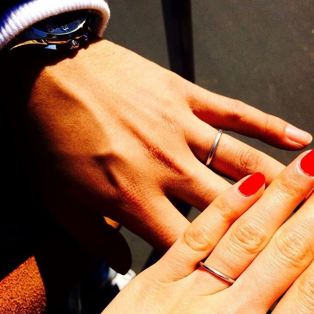 【AHKAH(アーカー)の口コミ】 もともとAHKAHが好きで、婚約指輪もこちらの物にしたので、結婚指輪もまず…