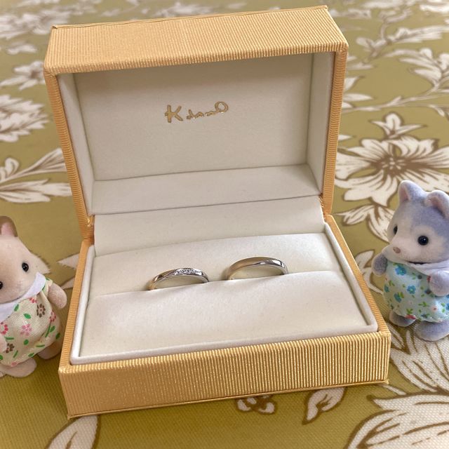 【ケイウノ ブライダル(K.UNO BRIDAL)の口コミ】 デザインが洗練されていて、購入しました。
コンビですが、左右はっきりシ…