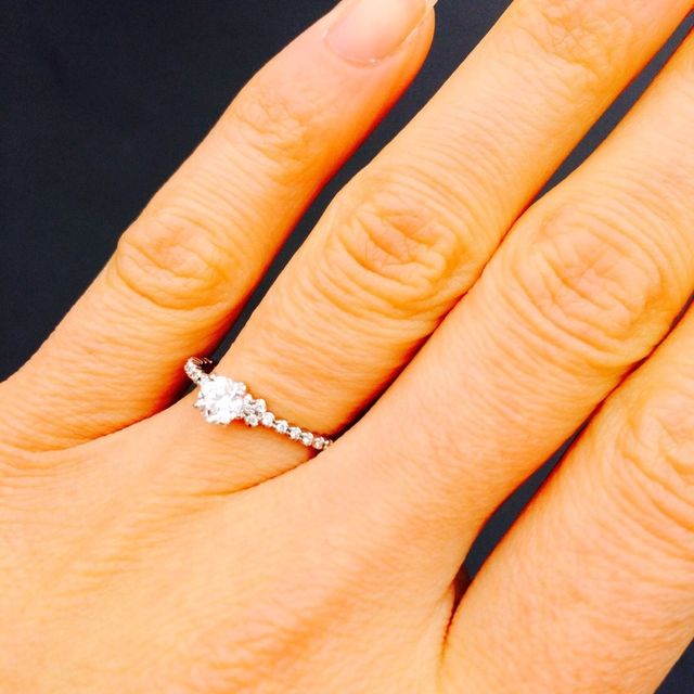 【AHKAH(アーカー)の口コミ】 もともとAHKAHが好きで、彼にファッションリングをプレゼントしてもらった…