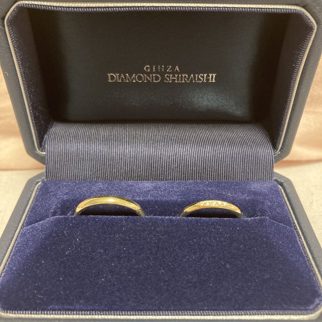 【銀座ダイヤモンドシライシの口コミ】 シンプルだけど輝きも欲しいなと思い、ティアオブリリーをシンプルながら…