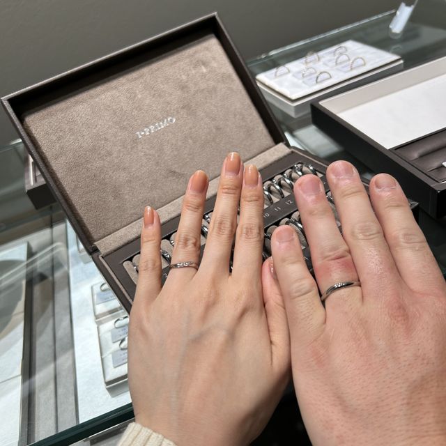 【アイプリモ(I-PRIMO)の口コミ】 シンプルなデザインの一石のダイアモンドの指輪を探していましたが、指の…