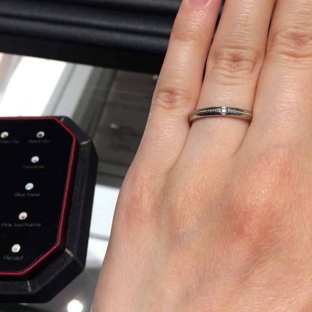 【銀座ダイヤモンドシライシの口コミ】 初めて指輪を見に行きましたが、色々なデザインを見せていただき、こちら…