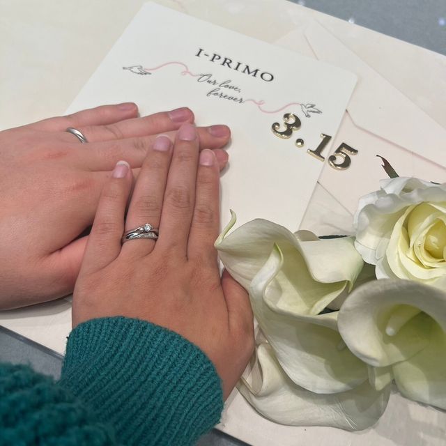 【アイプリモ(I-PRIMO)の口コミ】 重ね付けしても可愛い
付け心地が良い
シンプルすぎず、ゴージャスすぎず…