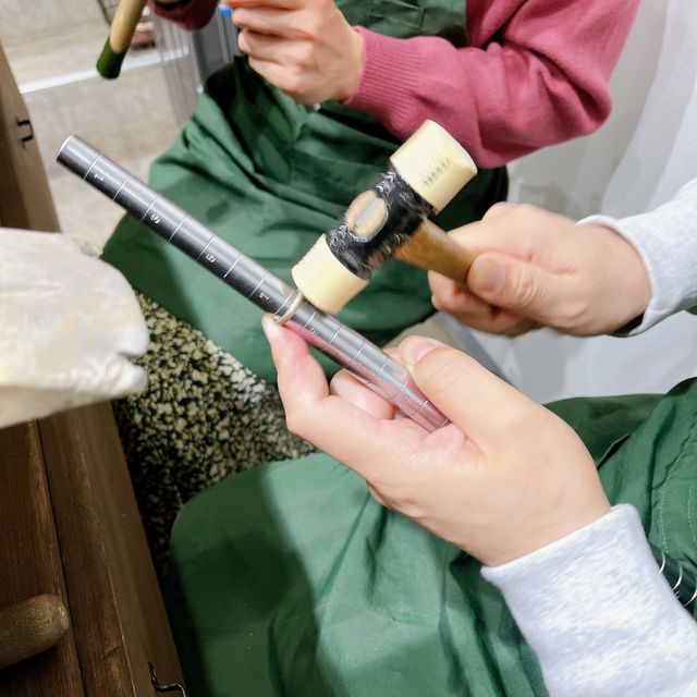 【鎌倉彫金工房の口コミ】 素材からデザイン、幅や仕上げなど全て自分たちで決めて製作するので、世…