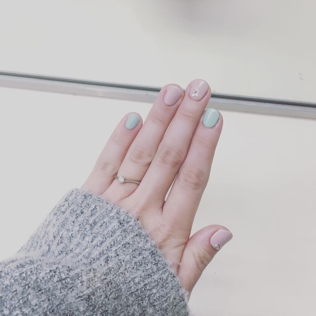 【STAR JEWELRY(スタージュエリー)の口コミ】 頂いた物だったのですが、指が太くストレートタイプは似合わないと伝えて…