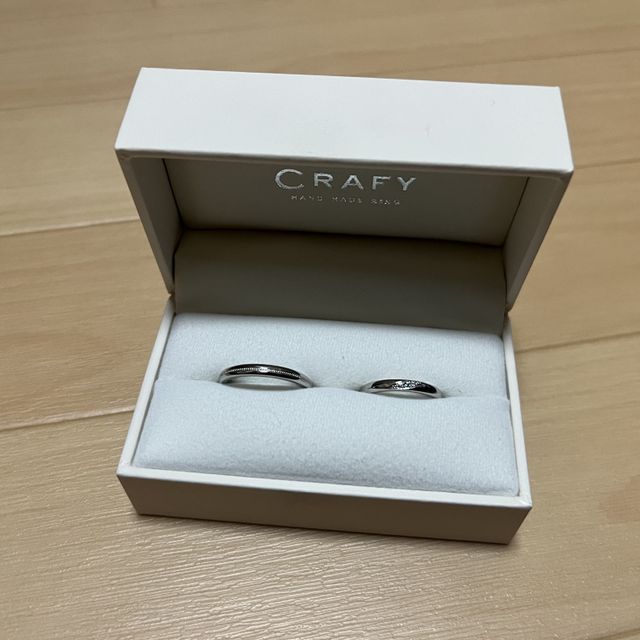 【CRAFY(クラフィ)の口コミ】 お互いの指輪を作りあって思い出ができた指輪になりました！
1から自分た…